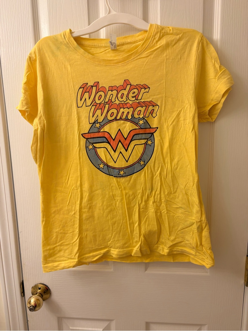 Wonder Woman Yellow Graphic Tee